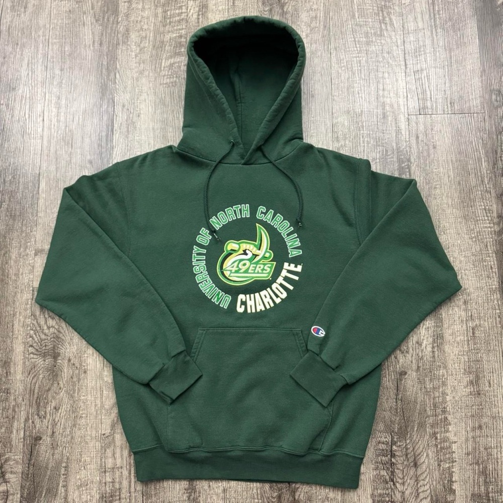Champion Charlotte 49ers Pullover Hoodie Sweatshirt College University